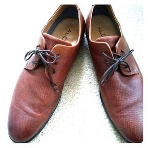 Mens Aldo brown shoe